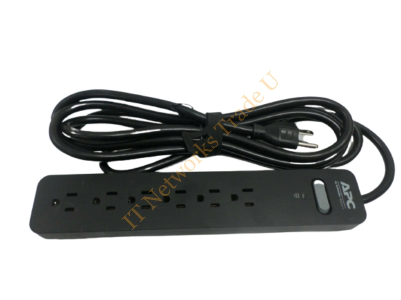 PE610 APC 6-Slot Essential SurgeArrest Outlet with 120V 10ft Cord Power Distribution Unit