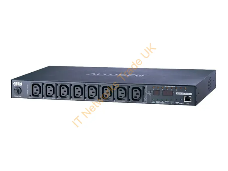 PE6108G - Aten PE6108G 8AC outlet(s) 1U Black power distribution unit (PDU)