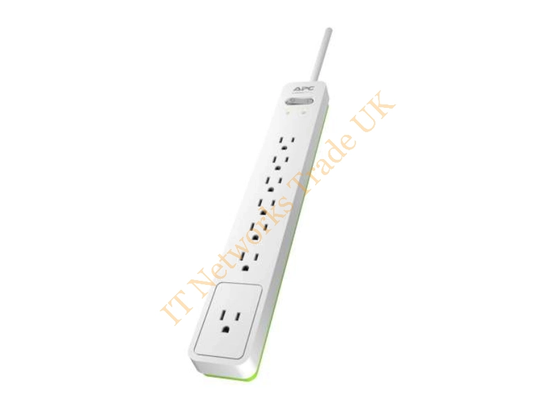 PE76W APC 7-Outlet 15A 120V SurgeArrest Surge Protector Power Strip Power Distribution Unit