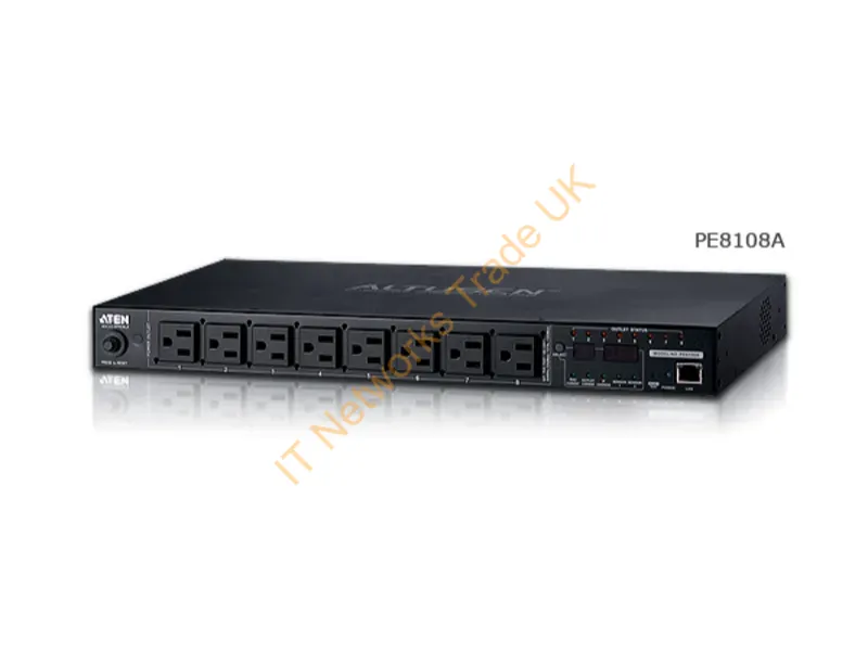 PE8108A - Aten Pe8108A Power Distribution Unit (Pdu) 8 Ac Outlet(S) 1U Black