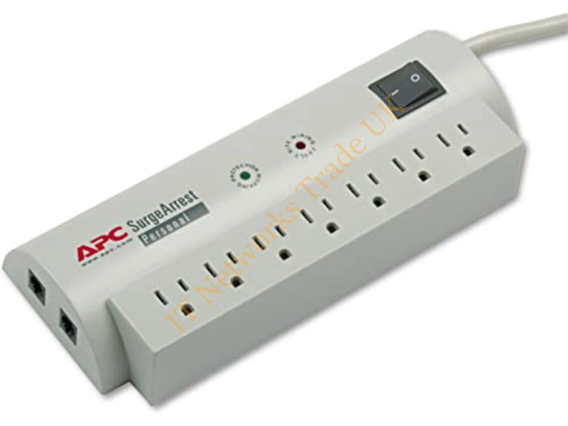 PER7T APC 7-Outlet 15A 120V SurgeArrest Surge Protector Power Strip Power Distribution Unit