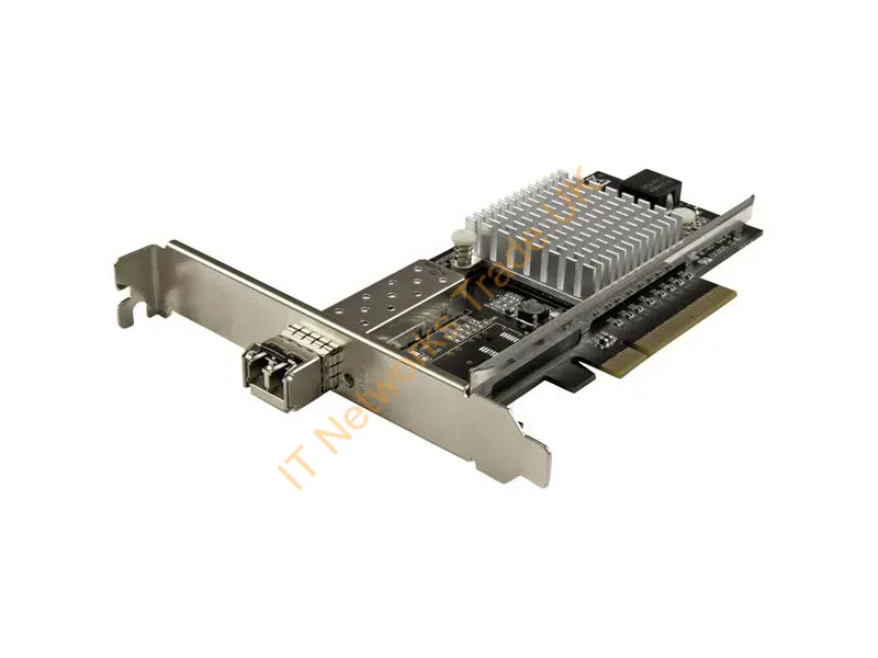 StarTech.com 1-Port 10G SFP+ Fiber Optic Network Card PCIe Intel Chip MM Networking Accessory
