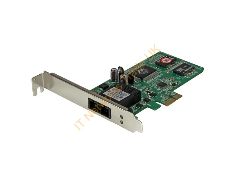 StarTech.com PCI Express (PCIe) Gigabit Ethernet Multimode SC Fiber Network Card Adapter NIC 550m Networking Accessory