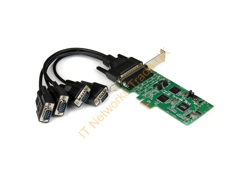 PEX4S232485 StarTech 4-Port PCI Express Combo Serial Card Network Adapter