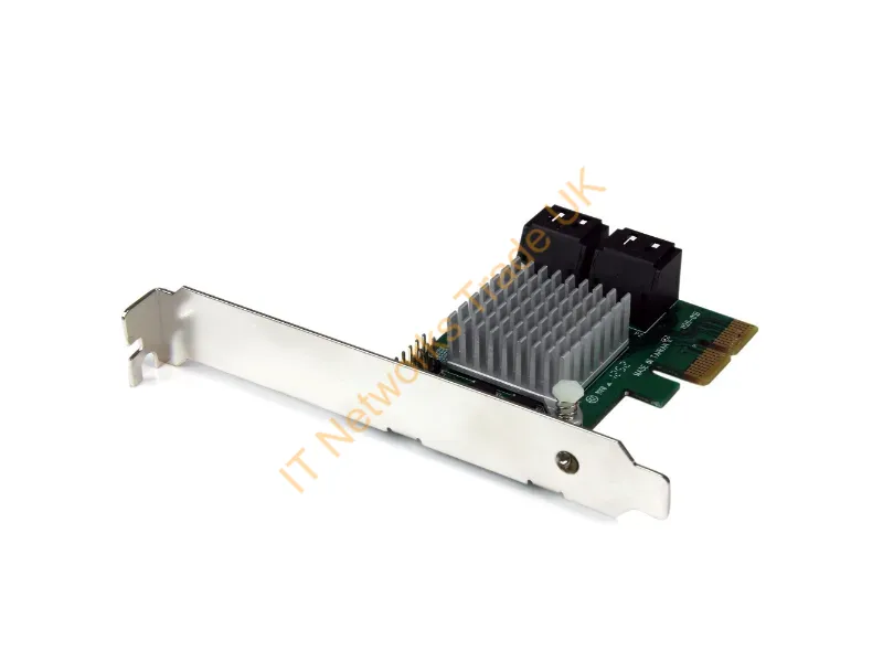 PEXSAT34RH Startech 4 Port PCI Express SATA III RAID Card with HYPERDUO SSD TIERING Storage Controller (RAID) SATA 6Gb/s PCI Express 2.0 X2 Raid Controller