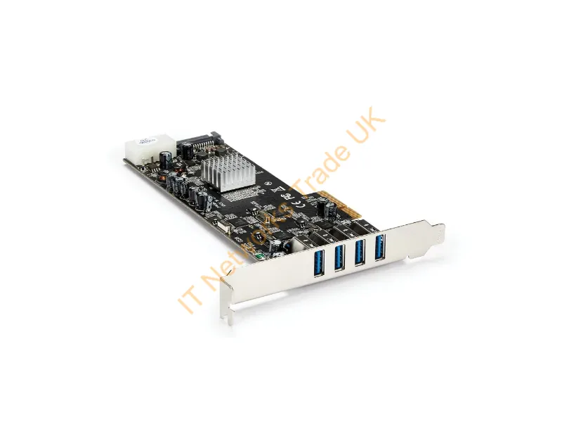 PEXUSB3S44V StarTech -.com USB Adapter PCI Express x4 Plug-in Card