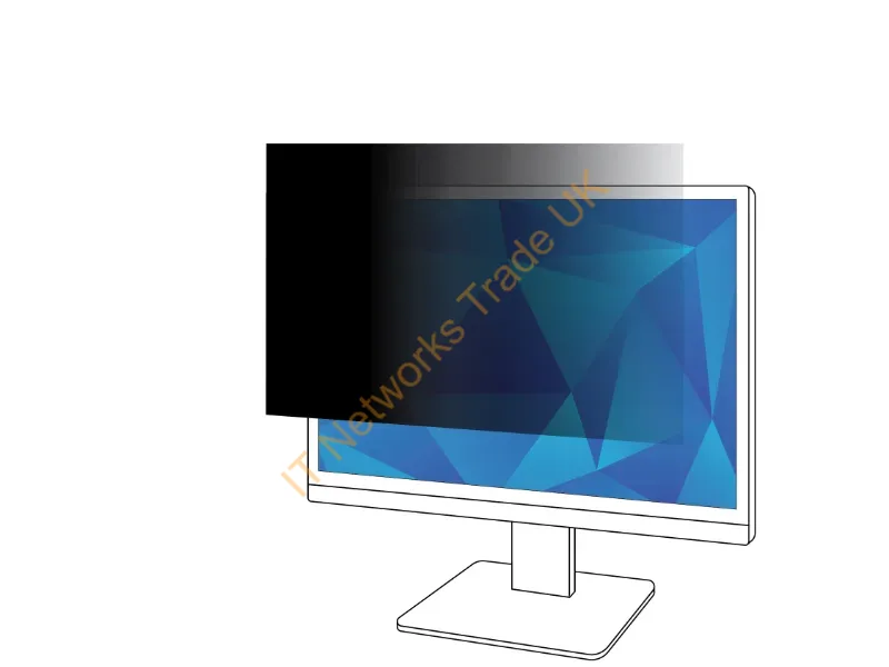 PF235W9B - 3M Pf235W9B 23.5" Monitor Frameless Display Privacy Filter