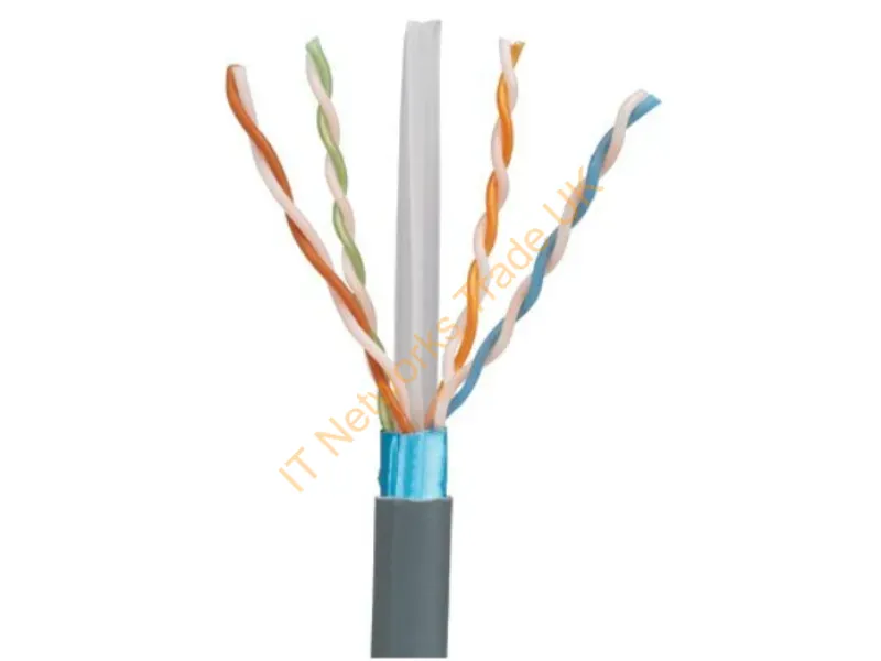 PFP6X04WH-UGZ - Panduit Pfp6X04Bu-Ugz Networking Cable White 12007.9" (305 M) Cat6 F/Utp (Ftp)