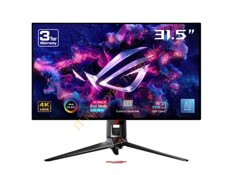 PG32UCDP - Asus Rog Swift Pg32Ucdp Computer Monitor 31.5" 3840 X 2160 Pixels 4K Ultra Hd Oled Black