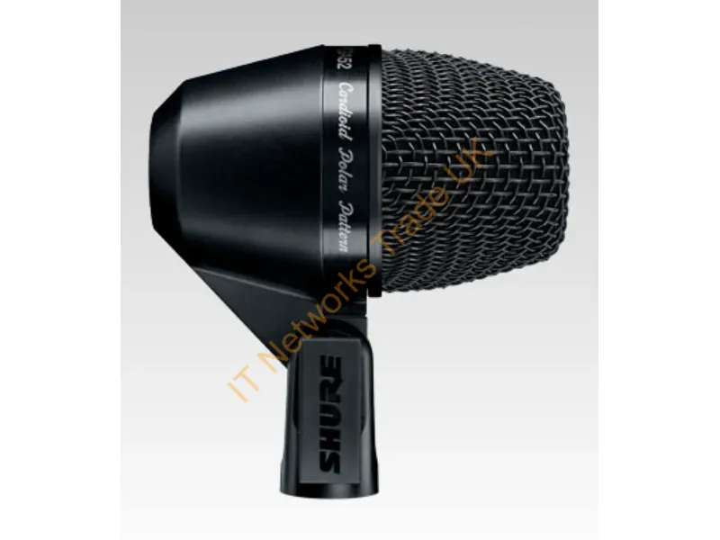 PGA52-XLR - Shure Pga52-Xlr Microphone Black Studio Microphone