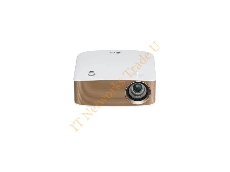 PH150G.AEK - LG PH150G Portable projector 130ANSI lumens DLP 720p (1280x720) Gold, White data projector
