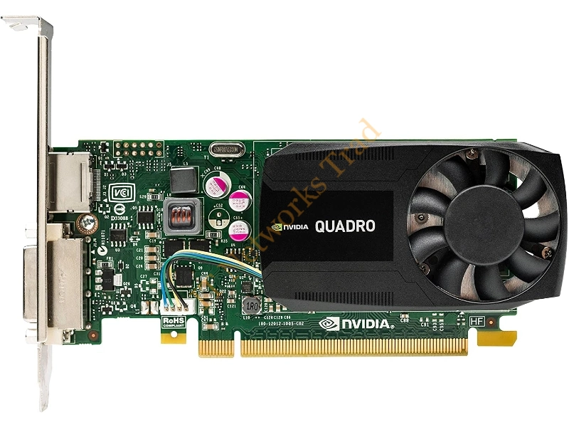 PJ5F5 Dell nVidia Quadro K620 2GB Dual Link DVI-I / DisplayPort Video Graphics Card