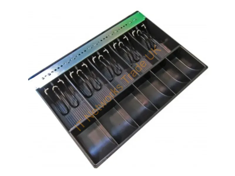 PK-15U-6-BX - Apg Solutions Pk-15U-6-Bx Cash Tray Metal, Plastic Black, Stainless Steel