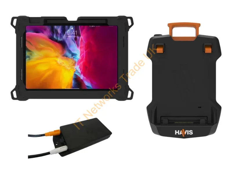 PKG-TAB4-APP4N - Havis Pkg-Tab4-App4N Mobile Device Dock Station Tablet/Smartphone Black