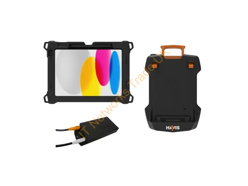 PKG-TAB4-APP5N - Havis Pkg-Tab4-App5N Mobile Device Dock Station Tablet/Smartphone Black