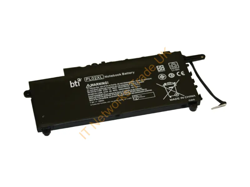 PL02-BTI - Bti Pl02- Industrial Rechargeable Battery Lithium Polymer (Lipo) 3720 Mah 7.6 V