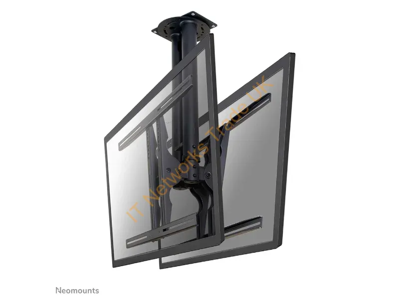PLASMA-C100D - Neomounts PLASMA-C100D Dual monitor/TV mount ceiling 37-75" h 67-107 cm