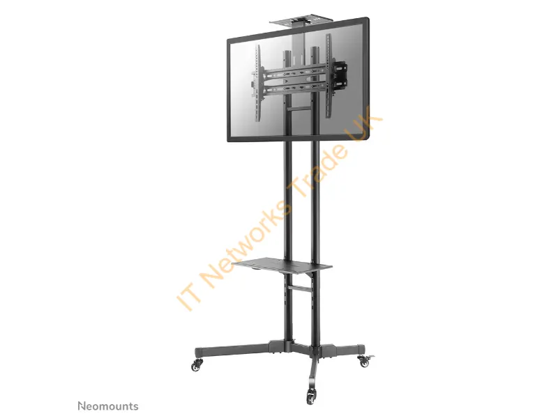 PLASMA-M1700E - Newstar Mobile Monitor/TV Floor Stand for 32-55" screen, Height Adjustable Black Monitor Accessory