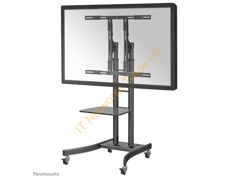 PLASMA-M2000E - Newstar Mobile TV Floor Stand for 37-85" screen, Height Adjustable Black Monitor Accessory