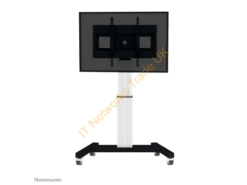 PLASMA-M2500SILVER - Newstar Mobile Motorised TV/LFD Trolley for 42"-100" screen, Height Adjustable Silver Monitor Accessory
