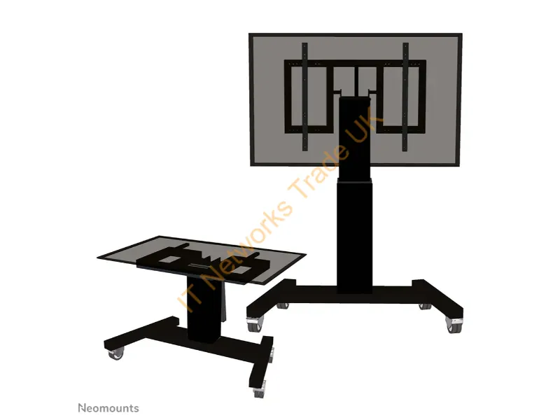 PLASMA-M2500TBLACK - Neomounts PLASMA-M2500TBLACK TV trolley 42-100" motorised table tilt function