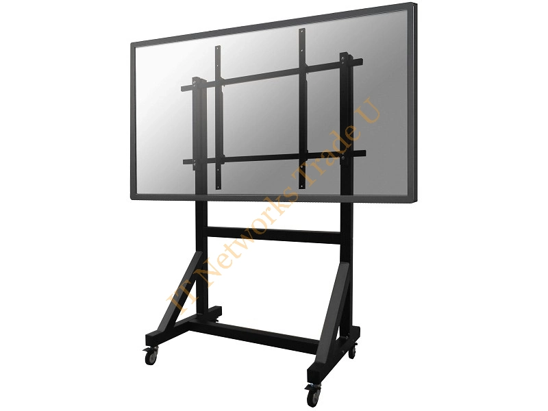 PLASMA-M3000E - Newstar Mobile TV Floor Stand for 50-100" screen, Height Adjustable Black Monitor Accessory