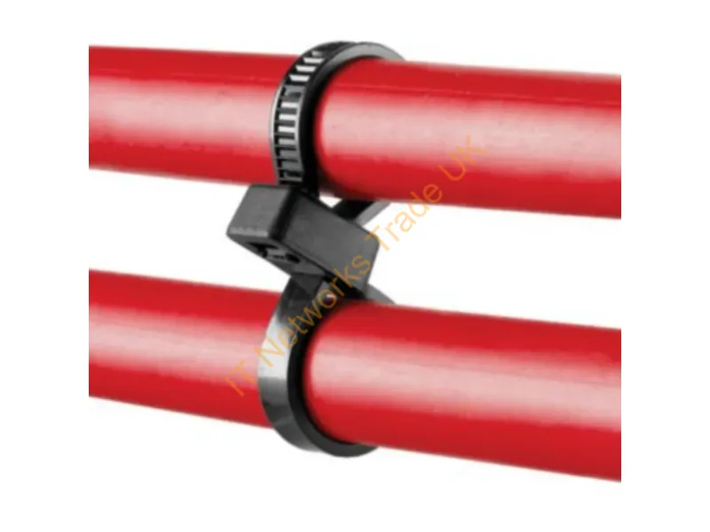 PLB4H-TL0 - Panduit Plb4H-Tl0 Cable Tie Hook & Loop Cable Tie Nylon Black 250 Pc(S)