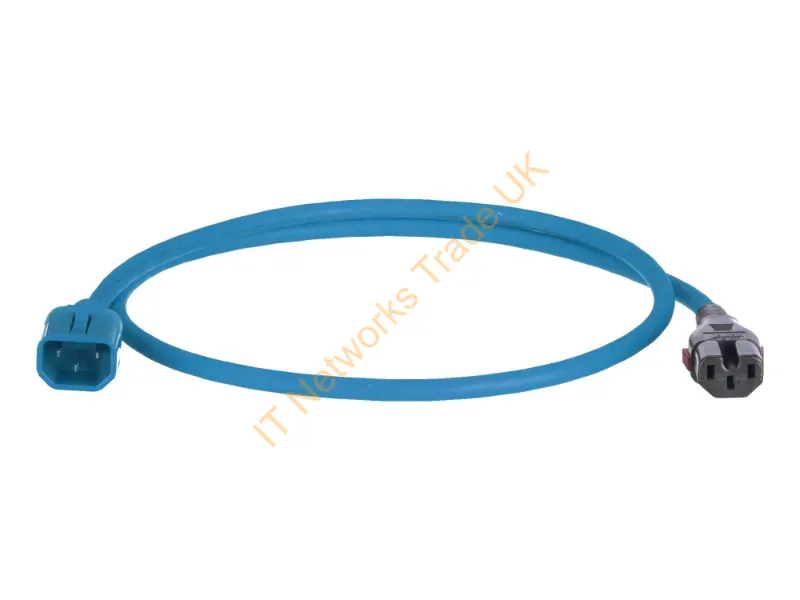 PLD02BU - Panduit Pld02Bu Power Cable Blue 23.6" (0.6 M) C13 Coupler Nema 5-15P