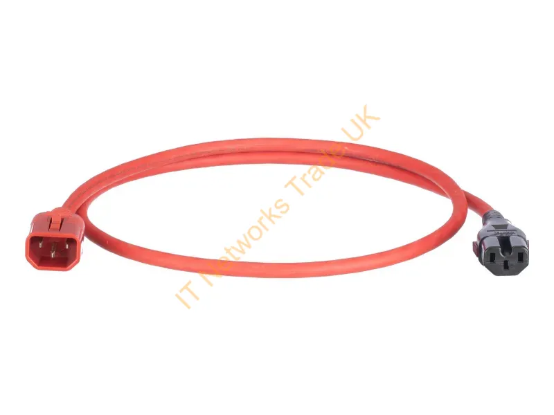 PLD04RD - Panduit Pld04Rd Power Cable Red 47.2" (1.2 M) Iec C14 Iec C15
