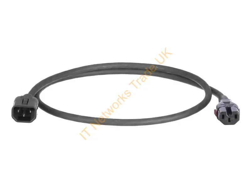 PLD08BL - Panduit Pld08Bl Power Cable Black 94.5" (2.4 M) Iec C14 Iec C15