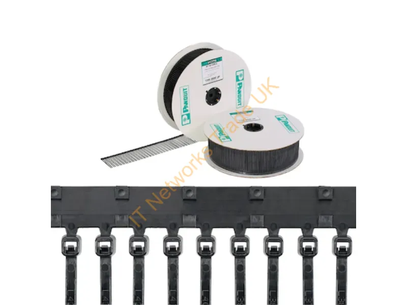 PLT1.5M-XMR30 - Panduit Plt1.5M-Xmr30 Cable Tie Parallel Entry Cable Tie Nylon Black 10000 Pc(S)