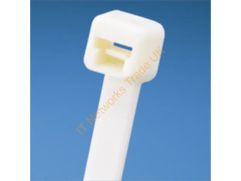 PLT1M-M69 - Panduit , 4.0"L (102Mm), Miniature, Nylon, Flame Retardant, Ivory, 1000Pc Cable Tie