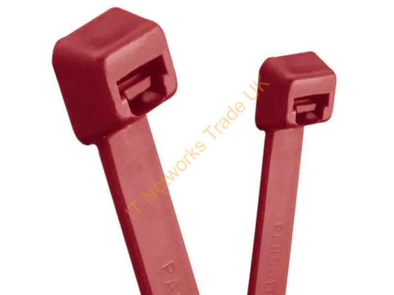 PLT1M-M702Y - Panduit Cabletie Min 4In Halar Mn Pk1000 Cable Tie Fluoropolymer Maroon