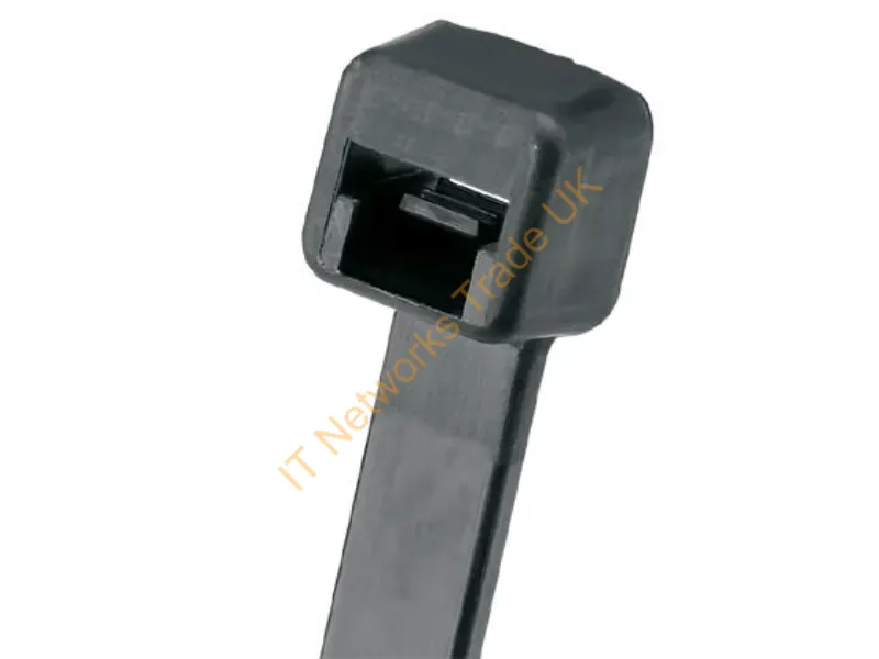 PLT2M-M300 - Panduit Plt2M-M300 Cable Tie Releasable Cable Tie Nylon Black 1000 Pc(S)
