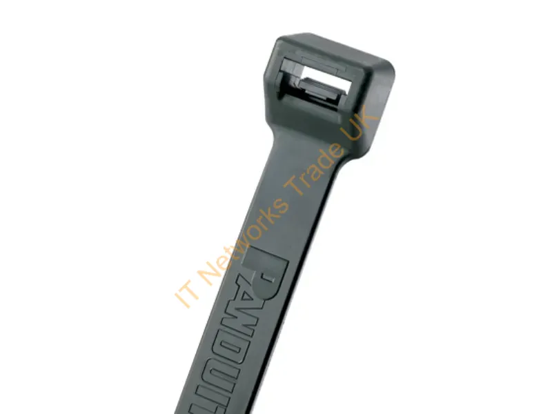 PLT3EH-NB-C0 - Panduit Plt3Eh-Nb-C0 Cable Tie Parallel Entry Cable Tie Nylon Black 100 Pc(S)