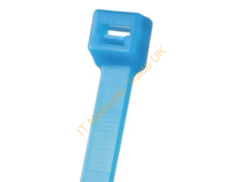 PLT4S-C76 - Panduit Plt4S-C76 Cable Tie Parallel Entry Cable Tie Plastic Aqua Color 100 Pc(S)