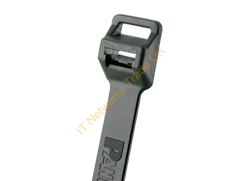 PLT5EH-C0 - Panduit Plt5Eh-C0 Cable Tie Nylon Black 100 Pc(S)