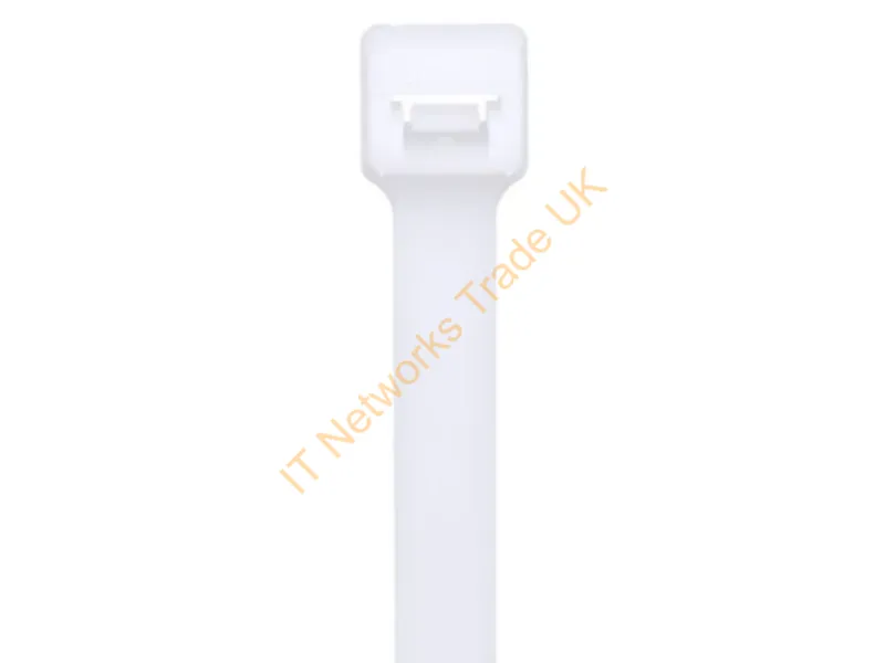 PLT6LH-C - Panduit Plt6Lh-C Cable Tie Releasable Cable Tie Nylon White 100 Pc(S)