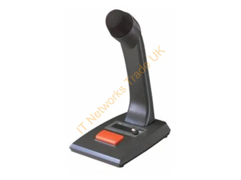 PM-660U - Strategic Sourcing Toa Electronics Microphone, Unidirectional Directional, 30 Vdc, Gray