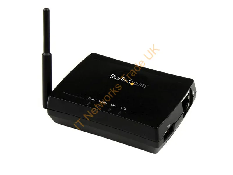 PM1115UA - StarTech.com 1 Port USB Wireless-N 150Mbps AirPrint Server 802.11b/g/n