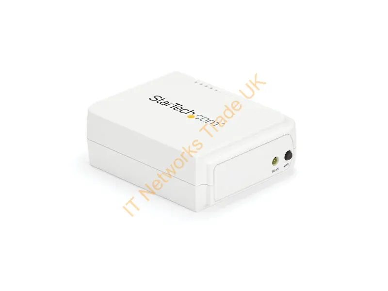 PM1115UWEU - StarTech.com 1 Port USB Wireless N Network Print Server with 10/100 Mbps Ethernet Port 802.11 b/g/n