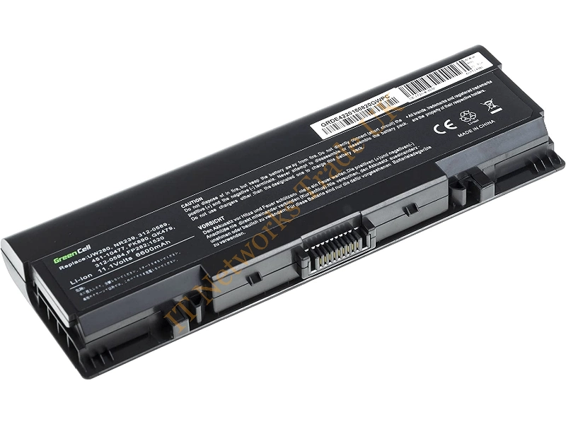PM154 Dell 56Whr 6-Cell 11.1V Li-Ion Battery for Inspiron 1520, 1521, 1720, 1721, Vostro 1500, 1700 Laptop Battery