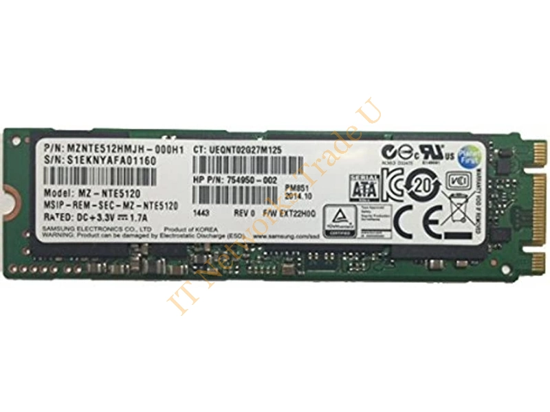 PM871A Samsung PM871a 512GB SATA-III M.2 Solid State Drive SSD Storage