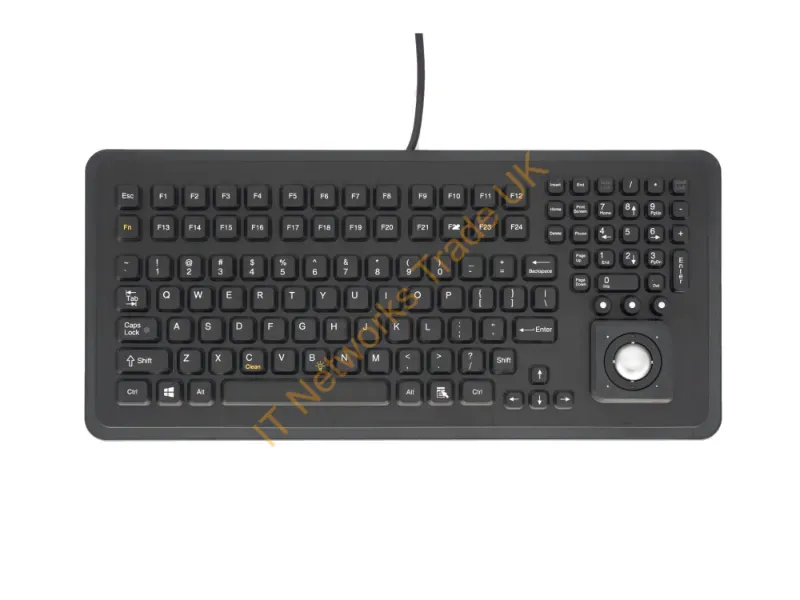 PMU-5K-TB-USB - Ikey Panel Mount Keyboard With Integrated