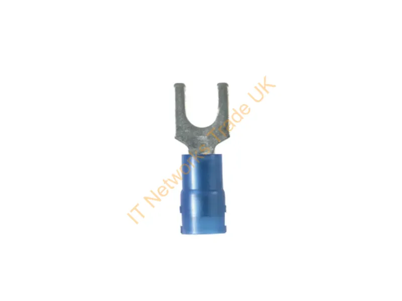 PN14-6F-C - Panduit Pn14-6F-C Wire Connector Fork Blue