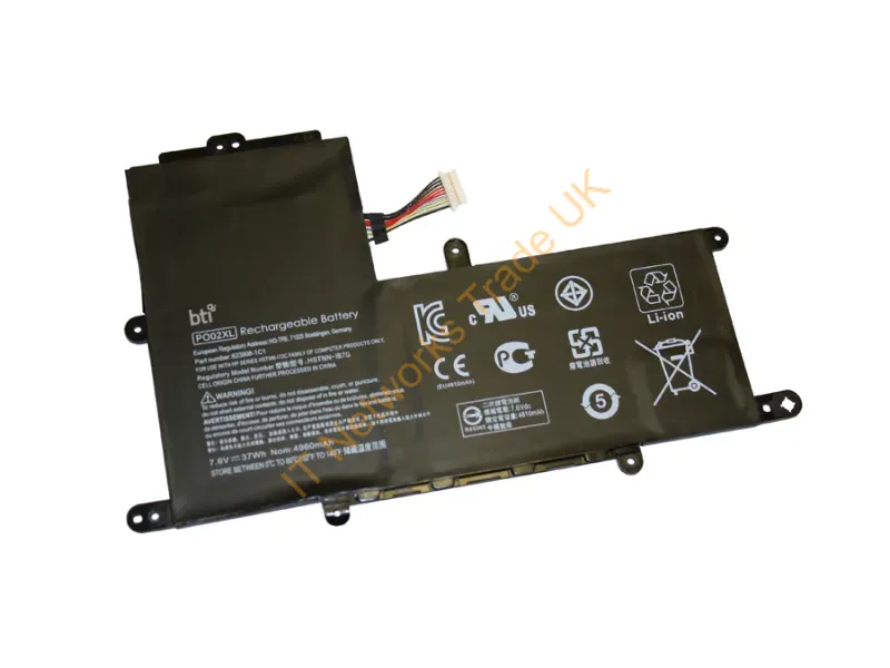 PO02XL-BTI - Bti Po02Xl- Industrial Rechargeable Battery Lithium Polymer (Lipo) 4000 Mah 7.6 V