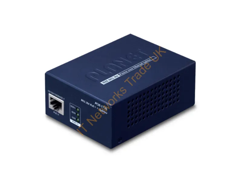 POE-173S - PLANET POE-173S network splitter Power over Ethernet (PoE) Black