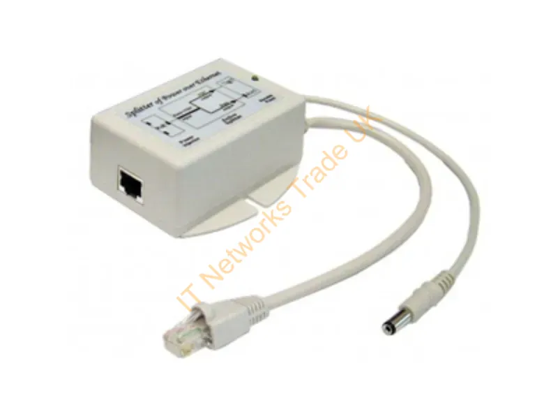 POE-SPLT-4812G - Tycon Systems Poe-Splt-4812G Poe Adapter Gigabit Ethernet 12 V