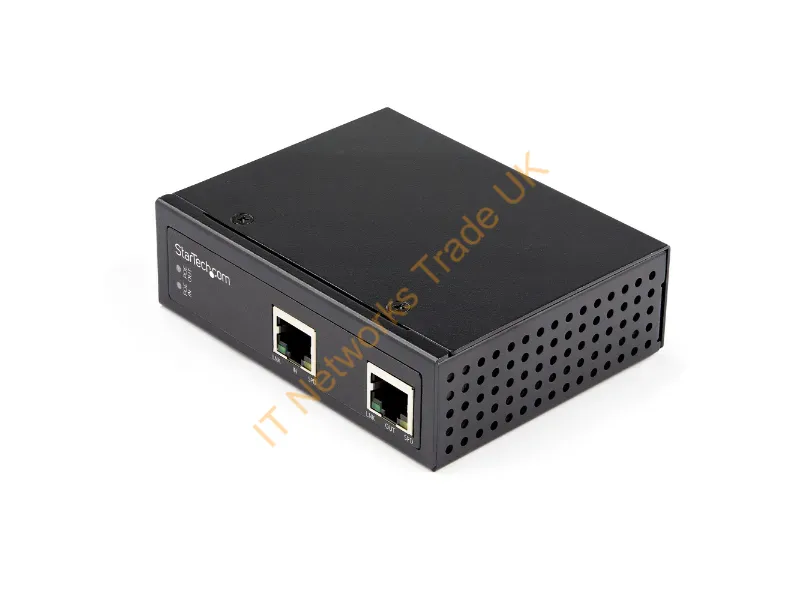 POEEXT1G60W - Startech.Com Poeext1G60W Network Extender Network Repeater Black 100, 1000 Mbit/S