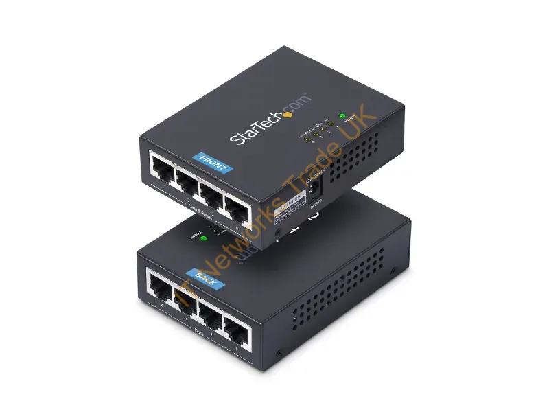 POEINJ4G-US - Startech.Com Poeinj4G-Us Poe Adapter 2 Gigabit Ethernet 54 V